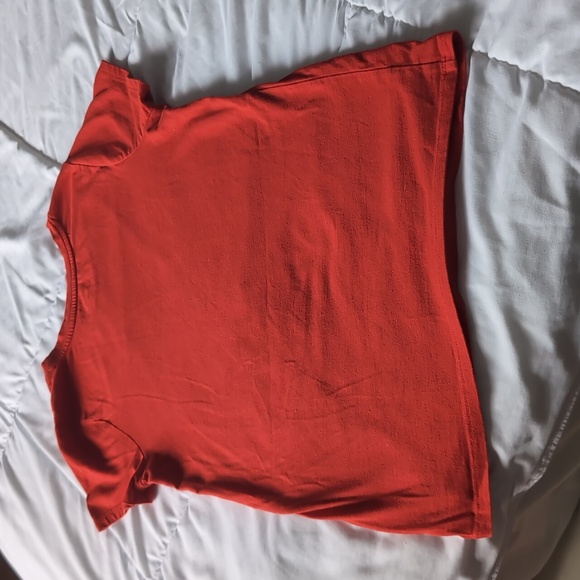 Cat & Jack Girls Celebrate Short Sleeve Graphic Red T-Shirt Size L 10-12 - Picture 5 of 6